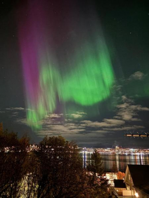 Romslig tilbaketrukket leilighet i Tromsø - Gratis parkering